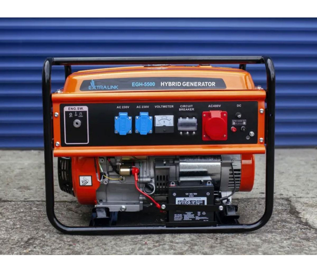 ExtraLink EGH-5500 Agregat prądotwórczy hybrydowy 5,5kW 3F - 1545135 - zdjęcie 2